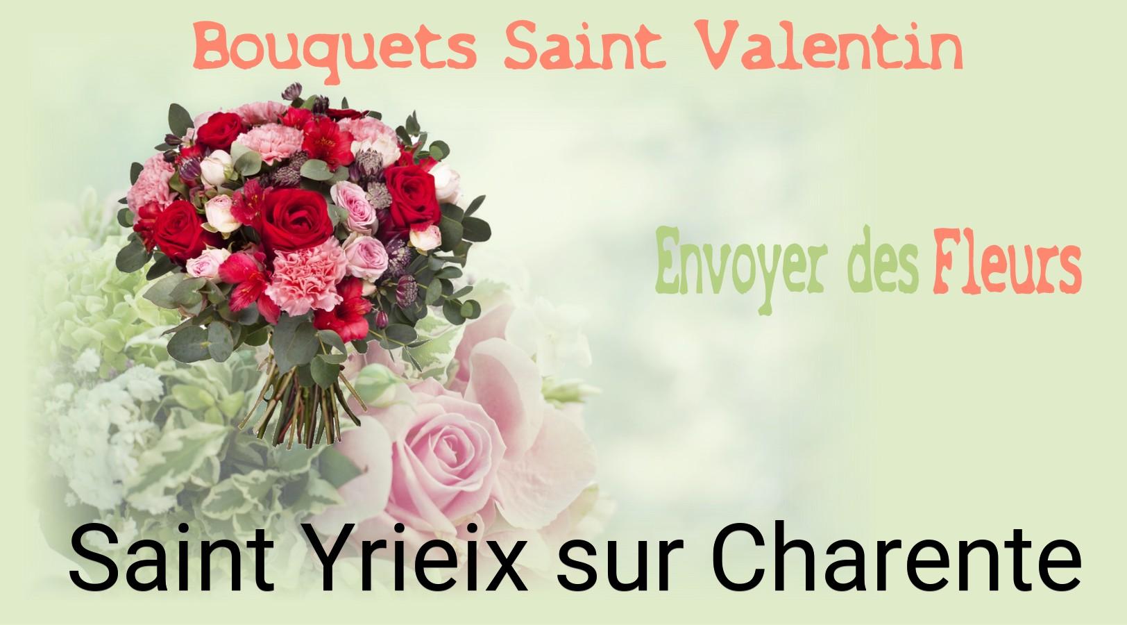 Roses de Saint-Valentin livrées à Saint-Yrieix-sur-Charente
